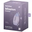 SATISFYER - MISSION CONTROL LILAC SMALL DOUBLE IMPULSE VIBRATOR SATISFYER - MISSION CONTROL LILAC SMALL DOUBLE IMPULSE VIBRATOR